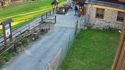 Terasa horského hotelu