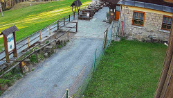 Terasa horského hotelu