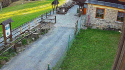 Terasa horského hotelu