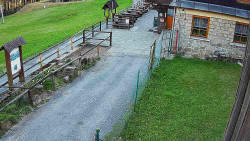 Terasa horského hotelu