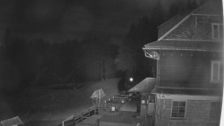 Terasa horského hotelu