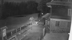 Terasa horského hotelu