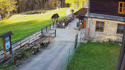 Terasa horského hotelu