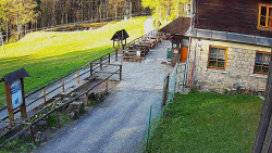 Terasa horského hotelu