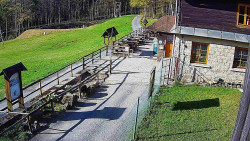 Terasa horského hotelu