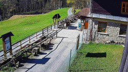 Terasa horského hotelu