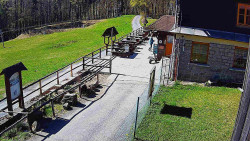 Terasa horského hotelu