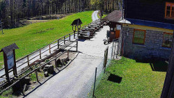 Terasa horského hotelu