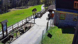 Terasa horského hotelu