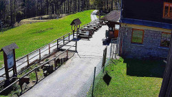 Terasa horského hotelu