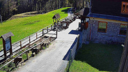 Terasa horského hotelu