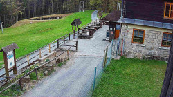 Terasa horského hotelu