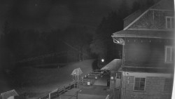 Terasa horského hotelu