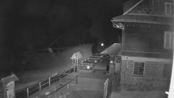 Terasa horského hotelu