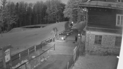 Terasa horského hotelu