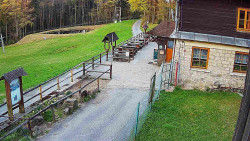 Terasa horského hotelu