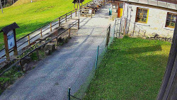 Terasa horského hotelu