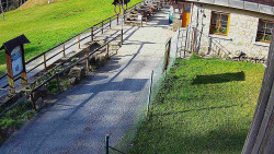 Terasa horského hotelu