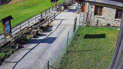 Terasa horského hotelu