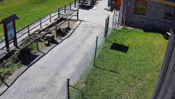 Terasa horského hotelu