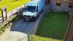 Terasa horského hotelu