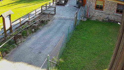 Terasa horského hotelu