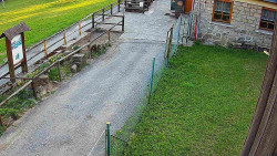 Terasa horského hotelu