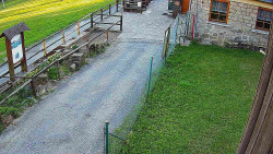 Terasa horského hotelu