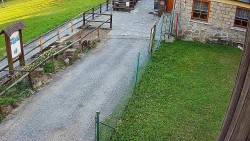 Terasa horského hotelu