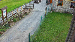 Terasa horského hotelu