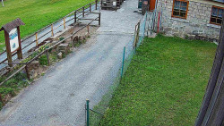 Terasa horského hotelu