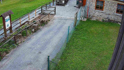 Terasa horského hotelu