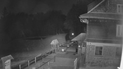 Terasa horského hotelu