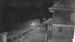 Terasa horského hotelu