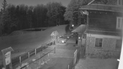 Terasa horského hotelu