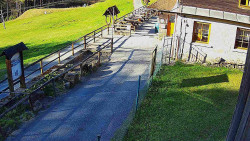 Terasa horského hotelu