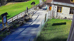 Terasa horského hotelu