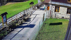 Terasa horského hotelu