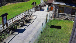 Terasa horského hotelu