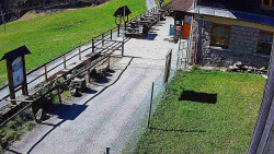 Terasa horského hotelu