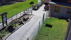 Terasa horského hotelu