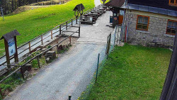 Terasa horského hotelu