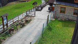 Terasa horského hotelu