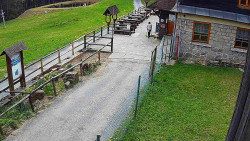 Terasa horského hotelu