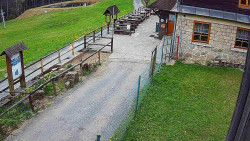 Terasa horského hotelu