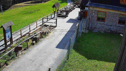 Terasa horského hotelu