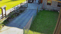 Terasa horského hotelu