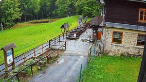 SkiAreál - Horský hotel Vsacký Cáb - Terasa horského hotelu - 16.5.2026 v 05:30 SkiAreál - Horský hotel Vsacký Cáb - Terasa horského hotelu - 16.5.2026 v 05:30
