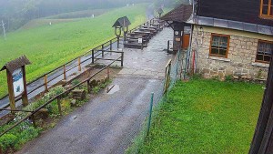 SkiAreál - Horský hotel Vsacký Cáb - Terasa horského hotelu - 16.5.2026 v 12:30 SkiAreál - Horský hotel Vsacký Cáb - Terasa horského hotelu - 16.5.2026 v 12:30