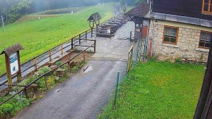 SkiAreál - Horský hotel Vsacký Cáb - Terasa horského hotelu - 16.5.2026 v 18:45 SkiAreál - Horský hotel Vsacký Cáb - Terasa horského hotelu - 16.5.2026 v 18:45